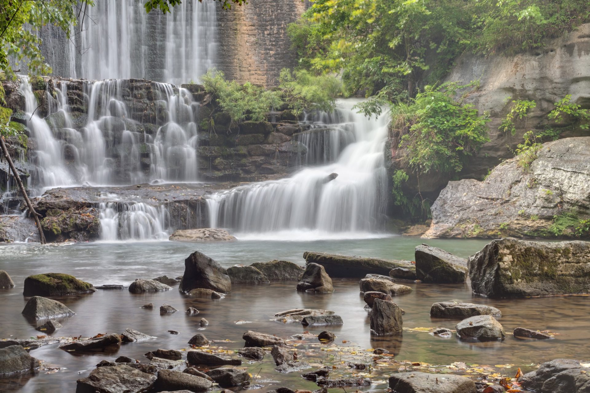 » Waterfall in Blanchard Springs, AR